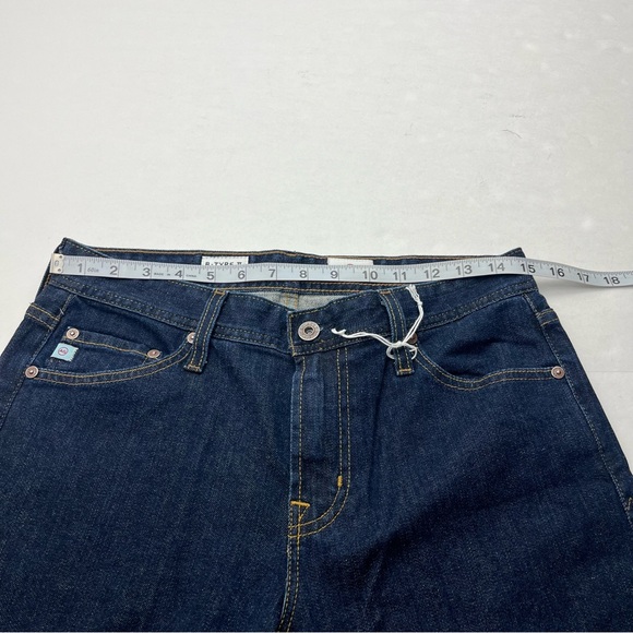 AG Adriano Goldschmied Jeans 30 x 31 B-Type II Straight 5-Pocket Denim‎ Blue NEW - Picture 5 of 11